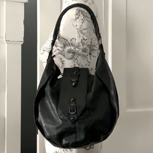 Rare Balenciaga Chevre Hobo Shrug Bag